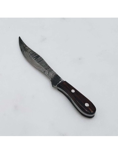 Customized Damascus Steel Dab Knife - Backorder