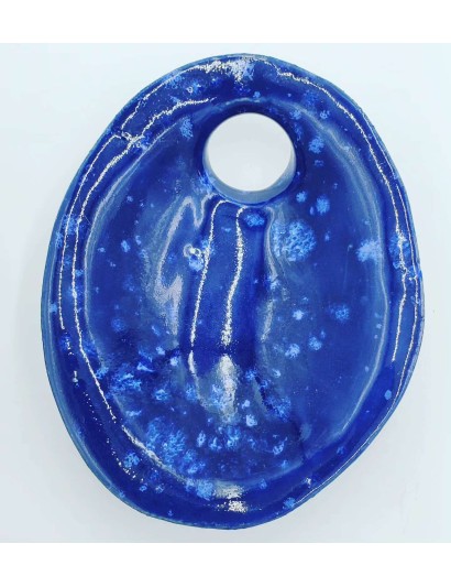 Celestial Blue Vapbong Ceramic Loading Dish