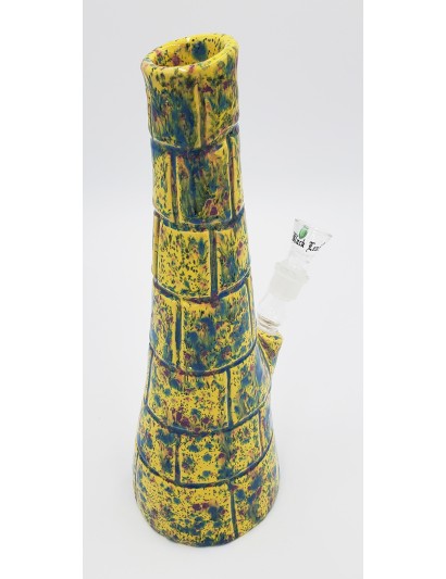 Mardi Gras 3D Ceramic Waterpipe