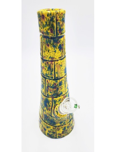 Mardi Gras 3D Ceramic Waterpipe