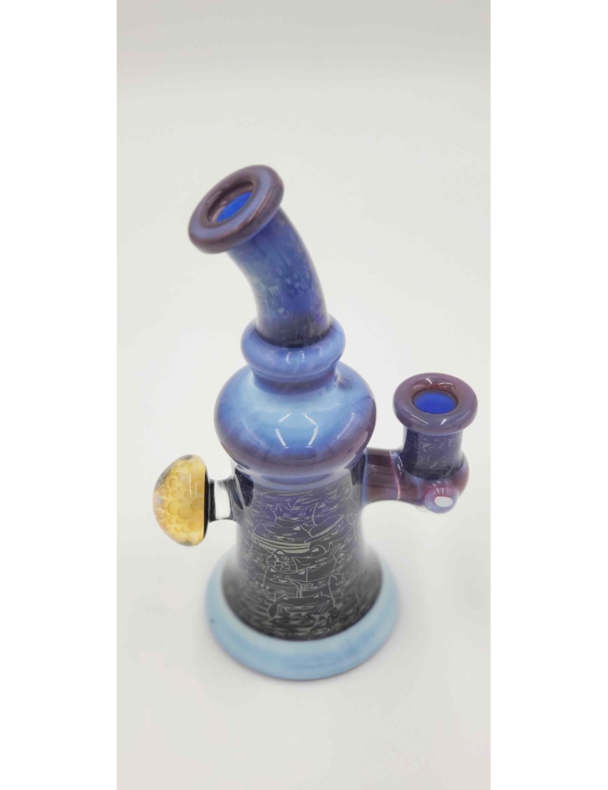 The Cat’s Meow (UV) Biotech Fumed Rig from Hokey Pokey Glass