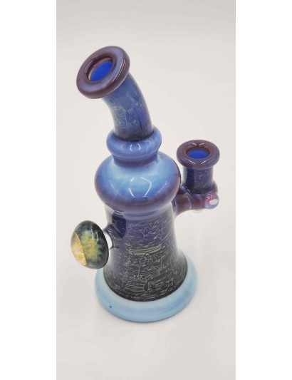 The Cat’s Meow (UV) Biotech Fumed Rig from Hokey Pokey Glass