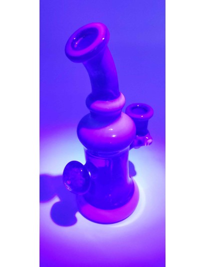 The Cat’s Meow (UV) Biotech Fumed Rig from Hokey Pokey Glass