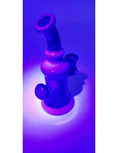 The Cat’s Meow (UV) Biotech Fumed Rig from Hokey Pokey Glass