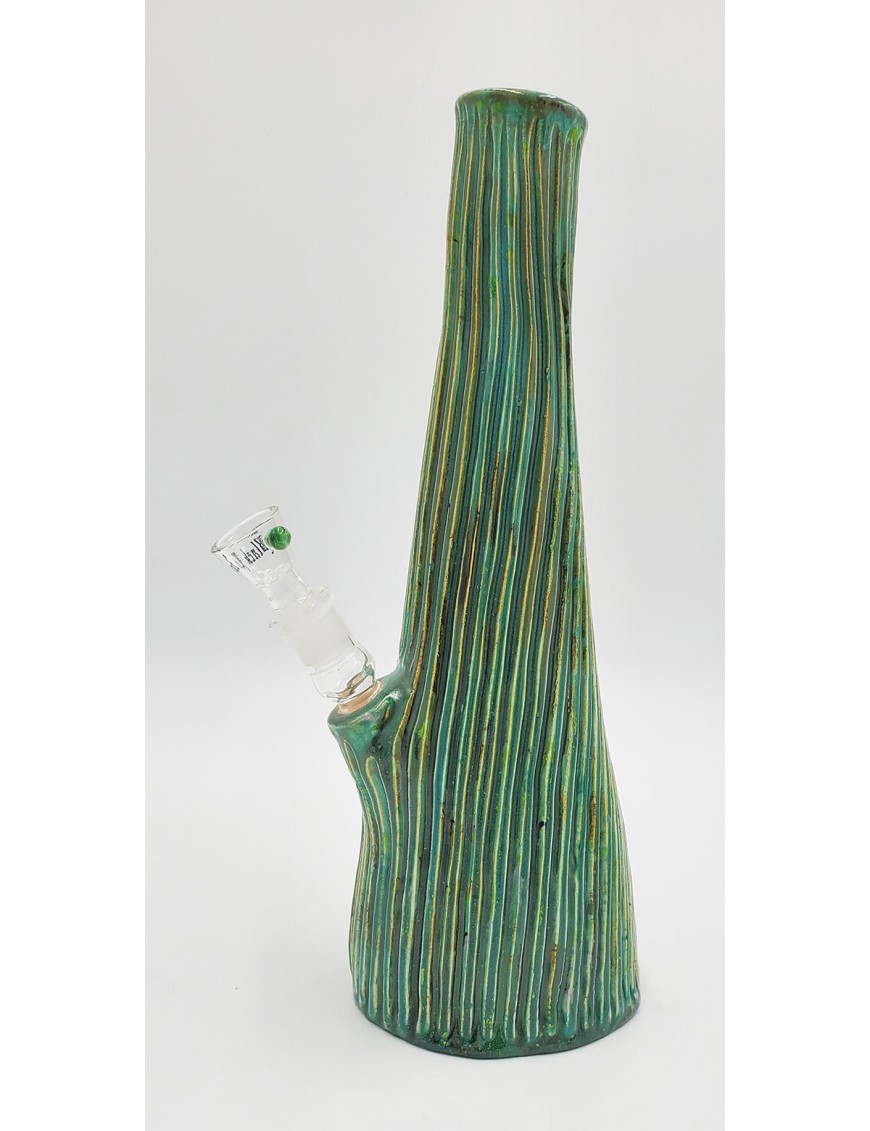 Malachite 3D Ceramic Waterpipe